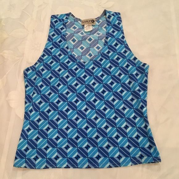 Luly K New York City Sleeveless Art Deco Pattern - Picture 5 of 5